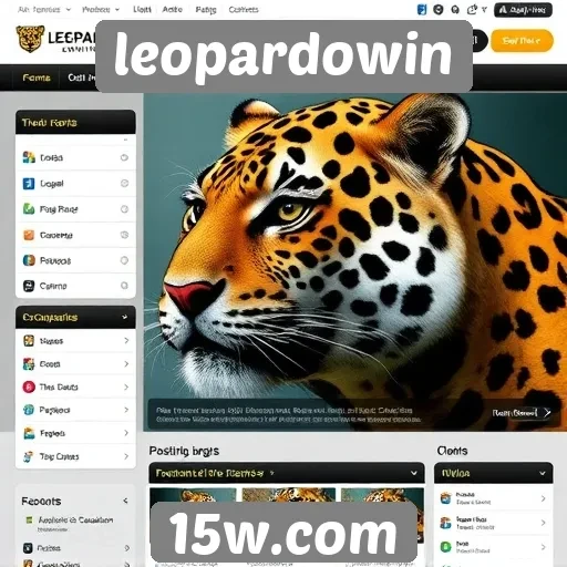 Análise das funcionalidades do site leopardowin